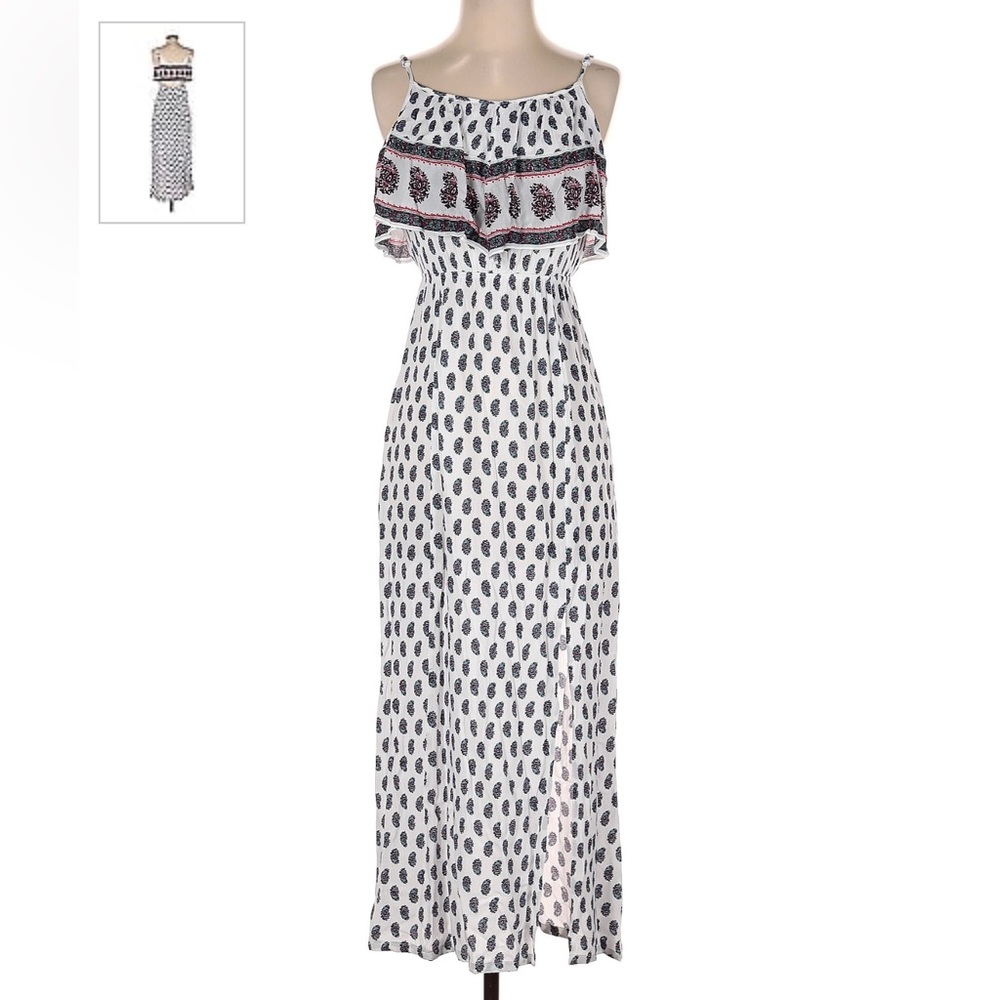 American Eagle outfitter boho maxi dress XS cut out back